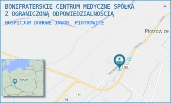 HOSPICJUM DOMOWE JAWOR - BONIFRATERSKIE CENTRUM MEDYCZNE SPÓŁKA Z OGRANICZONĄ ODPOWIEDZIALNOŚCIĄ - PIOTROWICE 113,  PIOTROWICE