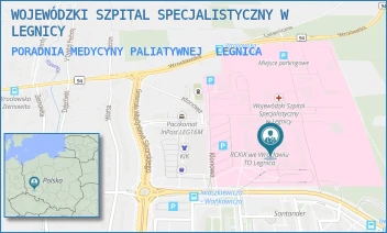 PORADNIA MEDYCYNY PALIATYWNEJ - WOJEWÓDZKI SZPITAL SPECJALISTYCZNY W LEGNICY - IWASZKIEWICZA 5,  LEGNICA