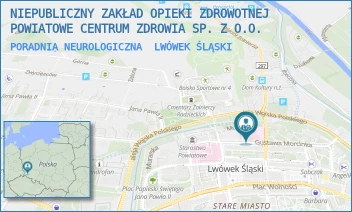 PORADNIA NEUROLOGICZNA - NIEPUBLICZNY ZAKŁAD OPIEKI ZDROWOTNEJ POWIATOWE CENTRUM ZDROWIA SP. Z O.O. - UL. GUSTAWA MORCINKA 7,  LWÓWEK ŚLĄSKI