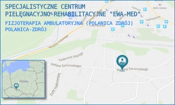 FIZJOTERAPIA AMBULATORYJNA (POLANICA ZDRÓJ) - SPECJALISTYCZNE CENTRUM PIELĘGNACYJNO-REHABILITACYJNE "EWA-MED" - UL. STEFANA ŻEROMSKIEGO 26,  POLANICA-ZDRÓJ