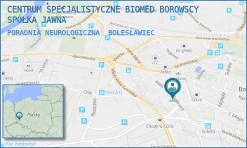 PORADNIA NEUROLOGICZNA - CENTRUM SPECJALISTYCZNE BIOMED BOROWSCY SPÓŁKA JAWNA - UL. PIASKOWA 15,  BOLESŁAWIEC