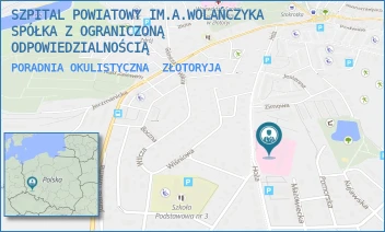 PORADNIA OKULISTYCZNA - SZPITAL POWIATOWY IM.A.WOLAŃCZYKA SPÓŁKA Z OGRANICZONĄ ODPOWIEDZIALNOŚCIĄ - UL. HOŻA 11,  ZŁOTORYJA