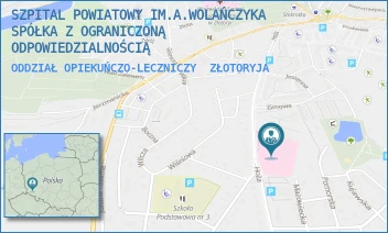 ODDZIAŁ OPIEKUŃCZO-LECZNICZY - SZPITAL POWIATOWY IM.A.WOLAŃCZYKA SPÓŁKA Z OGRANICZONĄ ODPOWIEDZIALNOŚCIĄ - UL. HOŻA 11,  ZŁOTORYJA
