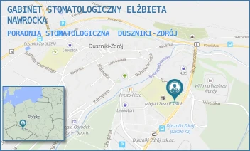 PORADNIA STOMATOLOGICZNA - GABINET STOMATOLOGICZNY ELŻBIETA NAWROCKA - UL. SPRZYMIERZONYCH 6,  DUSZNIKI-ZDRÓJ