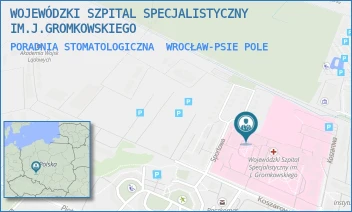 PORADNIA STOMATOLOGICZNA - WOJEWÓDZKI SZPITAL SPECJALISTYCZNY IM.J.GROMKOWSKIEGO - UL. KOSZAROWA 5,  WROCŁAW-PSIE POLE