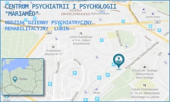 ODDZIAŁ DZIENNY PSYCHIATRYCZNY REHABILITACYJNY - CENTRUM PSYCHIATRII I PSYCHOLOGII "MARIAMED" - WYSZYŃSKIEGO 6,  LUBIN
