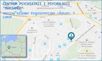 ODDZIAŁ DZIENNY PSYCHIATRYCZNY (OGÓLNY) - CENTRUM PSYCHIATRII I PSYCHOLOGII "MARIAMED" - WYSZYŃSKIEGO 6,  LUBIN