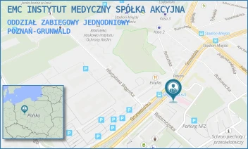 ODDZIAŁ ZABIEGOWY JEDNODNIOWY - EMC INSTYTUT MEDYCZNY SPÓŁKA AKCYJNA - GRUNWALDZKA 156,  POZNAŃ-GRUNWALD