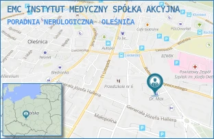 PORADNIA NERULOGICZNA - EMC INSTYTUT MEDYCZNY SPÓŁKA AKCYJNA - IGNACEGO DASZYŃSKIEGO 2A,  OLEŚNICA