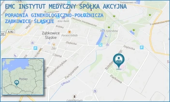 PORADNIA GINEKOLOGICZNO-POŁOŻNICZA - EMC INSTYTUT MEDYCZNY SPÓŁKA AKCYJNA - UL. BOLESŁAWA CHROBREGO 5,  ZĄBKOWICE ŚLĄSKIE