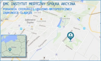 PORADNIA CHIRURGII URAZOWO-ORTOPEDYCZNEJ - EMC INSTYTUT MEDYCZNY SPÓŁKA AKCYJNA - UL. BOLESŁAWA CHROBREGO 5,  ZĄBKOWICE ŚLĄSKIE