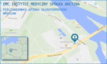 PIELĘGNIARSKA OPIEKA DŁUGOTERMINOWA - EMC INSTYTUT MEDYCZNY SPÓŁKA AKCYJNA - UL. WEJHEROWSKA 28/4,  WROCŁAW