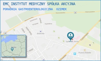 PORADNIA GASTROENTEROLOGICZNA - EMC INSTYTUT MEDYCZNY SPÓŁKA AKCYJNA - UL. CZĘSTOCHOWSKA 31,  OZIMEK
