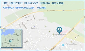 PORADNIA NEUROLOGICZNA - EMC INSTYTUT MEDYCZNY SPÓŁKA AKCYJNA - UL. CZĘSTOCHOWSKA 31,  OZIMEK