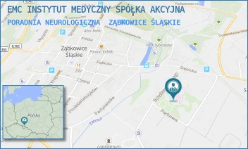 PORADNIA NEUROLOGICZNA - EMC INSTYTUT MEDYCZNY SPÓŁKA AKCYJNA - UL. BOLESŁAWA CHROBREGO 5,  ZĄBKOWICE ŚLĄSKIE