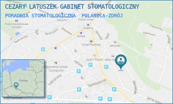 PORADNIA STOMATOLOGICZNA - CEZARY LATUSZEK GABINET STOMATOLOGICZNY - UL. MARIAŃSKA 18,  POLANICA-ZDRÓJ