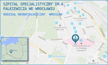 ODDZIAŁ NEONATOLOGICZNY - SZPITAL SPECJALISTYCZNY IM A. FALKIEWICZA WE WROCŁAWIU - WARSZAWSKA 2,  WROCŁAW