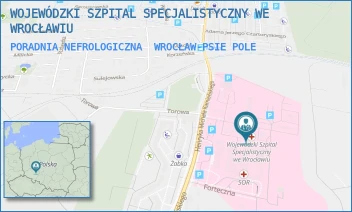 PORADNIA NEFROLOGICZNA - WOJEWÓDZKI SZPITAL SPECJALISTYCZNY WE WROCŁAWIU - UL. HENRYKA MICHAŁA KAMIEŃSKIEGO 73A,  WROCŁAW-PSIE POLE