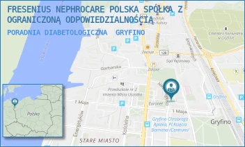 PORADNIA DIABETOLOGICZNA - FRESENIUS NEPHROCARE POLSKA SPÓŁKA Z OGRANICZONĄ ODPOWIEDZIALNOŚCIĄ - NIEPODLEGŁOŚCI 28,  GRYFINO