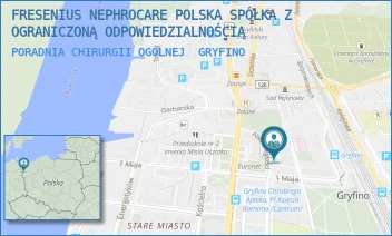 PORADNIA CHIRURGII OGÓLNEJ - FRESENIUS NEPHROCARE POLSKA SPÓŁKA Z OGRANICZONĄ ODPOWIEDZIALNOŚCIĄ - NIEPODLEGŁOŚCI 28,  GRYFINO