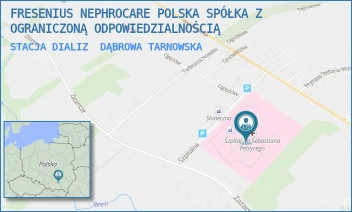 STACJA DIALIZ - FRESENIUS NEPHROCARE POLSKA SPÓŁKA Z OGRANICZONĄ ODPOWIEDZIALNOŚCIĄ - UL. SZPITALNA 1,  DĄBROWA TARNOWSKA