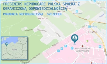 PORADNIA NEFROLOGICZNA - FRESENIUS NEPHROCARE POLSKA SPÓŁKA Z OGRANICZONĄ ODPOWIEDZIALNOŚCIĄ - MĄCZNA 4,  SZCZECIN