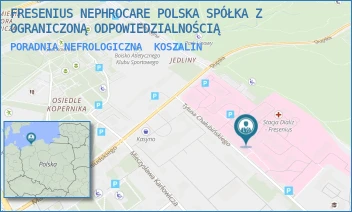 PORADNIA NEFROLOGICZNA - FRESENIUS NEPHROCARE POLSKA SPÓŁKA Z OGRANICZONĄ ODPOWIEDZIALNOŚCIĄ - CHAŁUBIŃSKIEGO 7,  KOSZALIN