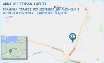 PORADNIA TERAPII UZALEŻNIENIA OD ALKOHOLU I WSPÓŁUZALEŻNIENIA - ANNA KUCZEWSKA-CAPUTA - UL. WROCŁAWSKA 23,  ZĄBKOWICE ŚLĄSKIE