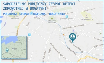 PORADNIA STOMATOLOGICZNA - SAMODZIELNY PUBLICZNY ZESPÓŁ OPIEKI ZDROWOTNEJ W BOGATYNI - UL. FABRYCZNA 1,  BOGATYNIA