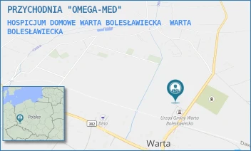 HOSPICJUM DOMOWE WARTA BOLESŁAWIECKA - PRZYCHODNIA "OMEGA-MED" - WARTA BOLESŁAWIECKA 40D,  WARTA BOLESŁAWIECKA