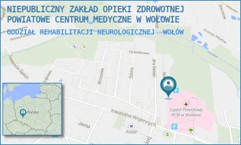 ODDZIAŁ REHABILITACJI NEUROLOGICZNEJ - POWIATOWE CENTRUM MEDYCZNE W WOŁOWIE SP. Z O.O. - UL. INWALIDÓW WOJENNYCH 26,  WOŁÓW