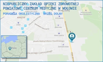 PORADNIA OKULISTYCZNA - POWIATOWE CENTRUM MEDYCZNE W WOŁOWIE SP. Z O.O. - UL. ALEJE JEROZOLIMSKIE 28,  BRZEG DOLNY