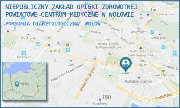 PORADNIA DIABETOLOGICZNA - POWIATOWE CENTRUM MEDYCZNE W WOŁOWIE SP. Z O.O. - UL. MARSZ. JÓZEFA PIŁSUDSKIEGO 34,  WOŁÓW