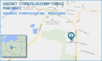 PORADNIA STOMATOLOGICZNA - GABINET STOMATOLOGICZNY TOMASZ PAWŁOWSKI - SYCOWSKA 34,  MIĘDZYBÓRZ