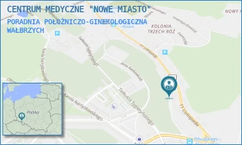 PORADNIA POŁOŻNICZO-GINEKOLOGICZNA - CENTRUM MEDYCZNE "NOWE MIASTO" - UL. 11 LISTOPADA 116,  WAŁBRZYCH