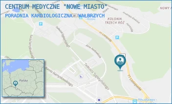 PORADNIA KARDIOLOGICZNA - CENTRUM MEDYCZNE "NOWE MIASTO" - UL. 11 LISTOPADA 116,  WAŁBRZYCH