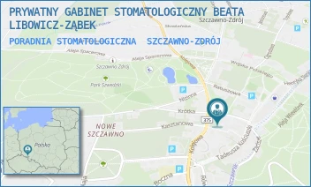 PORADNIA STOMATOLOGICZNA - PRYWATNY GABINET STOMATOLOGICZNY BEATA LIBOWICZ-ZĄBEK - UL. KOLEJOWA 7,  SZCZAWNO-ZDRÓJ