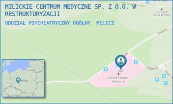 ODDZIAŁ PSYCHIATRYCZNY OGÓLNY - MILICKIE CENTRUM MEDYCZNE SP. Z O.O. W RESTRUKTURYZACJI - UL. GRZYBOWA 1,  MILICZ