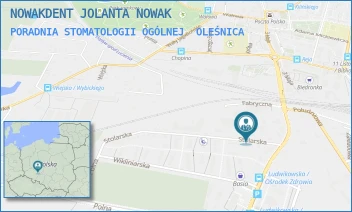 PORADNIA STOMATOLOGII OGÓLNEJ - NOWAKDENT JOLANTA NOWAK - UL. STOLARSKA 5F,  OLEŚNICA
