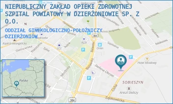 ODDZIAŁ GINEKOLOGICZNO-POŁOŻNICZY - NIEPUBLICZNY ZAKŁAD OPIEKI ZDROWOTNEJ SZPITAL POWIATOWY W DZIERŻONIOWIE SP. Z O.O. - UL. CICHA 1,  DZIERŻONIÓW