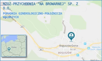 PORADNIA GINEKOLOGICZNO-POŁOŻNICZA - NZOZ-PRZYCHODNIA "NA BROWARNEJ" SP. Z O.O. - UL. BROWARNA 3,  WAŁBRZYCH