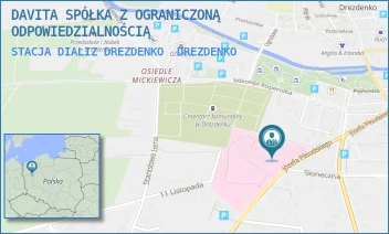 STACJA DIALIZ DREZDENKO - DAVITA SPÓŁKA Z OGRANICZONĄ ODPOWIEDZIALNOŚCIĄ - UL. PIŁSUDSKIEGO 8,  DREZDENKO