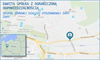 ZESPÓŁ DOMOWEJ DIALIZY OTRZEWNOWEJ ŻARY - DAVITA SPÓŁKA Z OGRANICZONĄ ODPOWIEDZIALNOŚCIĄ - UL. BOHATERÓW GETTA 13,  ŻARY