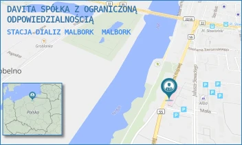 STACJA DIALIZ MALBORK - DAVITA SPÓŁKA Z OGRANICZONĄ ODPOWIEDZIALNOŚCIĄ - AL. ARMII KRAJOWEJ 105/106,  MALBORK
