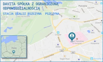 STACJA DIALIZ PSZCZYNA - DAVITA SPÓŁKA Z OGRANICZONĄ ODPOWIEDZIALNOŚCIĄ - UL. DR. WITOLDA ANTESA 11,  PSZCZYNA