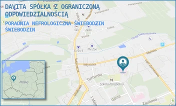 PORADNIA NEFROLOGICZNA ŚWIEBODZIN - DAVITA SPÓŁKA Z OGRANICZONĄ ODPOWIEDZIALNOŚCIĄ - UL. MŁYŃSKA 6,  ŚWIEBODZIN
