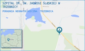 PORADNIA NEONATOLOGICZNA - SZPITAL IM. ŚW. JADWIGI ŚLĄSKIEJ W TRZEBNICY - UL. PRUSICKA 53-55,  TRZEBNICA