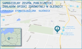 PORADNIA STOMATOLOGICZNA - SAMODZIELNY ZESPÓŁ PUBLICZNYCH ZAKŁADÓW OPIEKI ZDROWOTNEJ W OLEŚNICY - UL. LUDWIKOWSKA 10,  OLEŚNICA