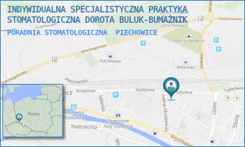 PORADNIA STOMATOLOGICZNA - INDYWIDUALNA SPECJALISTYCZNA PRAKTYKA STOMATOLOGICZNA DOROTA BULUK-BUMAŻNIK - UL. SZKOLNA 35/2,  PIECHOWICE