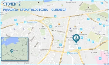PORADNIA STOMATOLOGICZNA - STOMED 2 - UL. JANA KOCHANOWSKIEGO 52,  OLEŚNICA